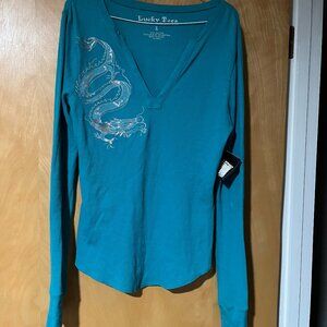 Lucky Brand Women Long sleeve Top